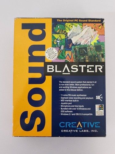 Creative labs sound blaster - creative,