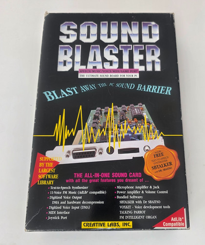 Vtg creative labs sound - vtg,